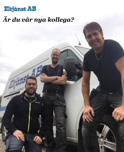 Eltjänst söker en elektriker i Bollnäs